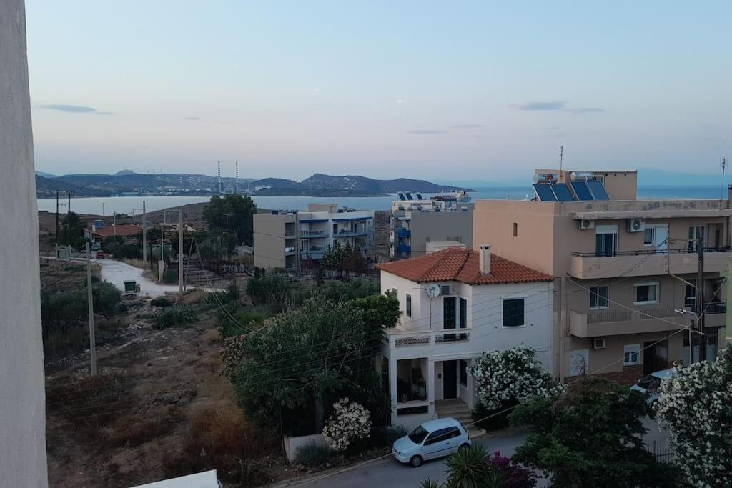 Lavrio 1Bdr Penthouse 7 Min On Foot From The Port 아파트 외부 사진